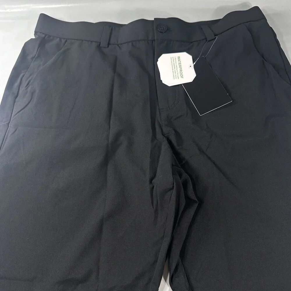 Libin Golf Pants Mens Stretch Dress Athletic Work Lightweight Waterproof UPF 50+